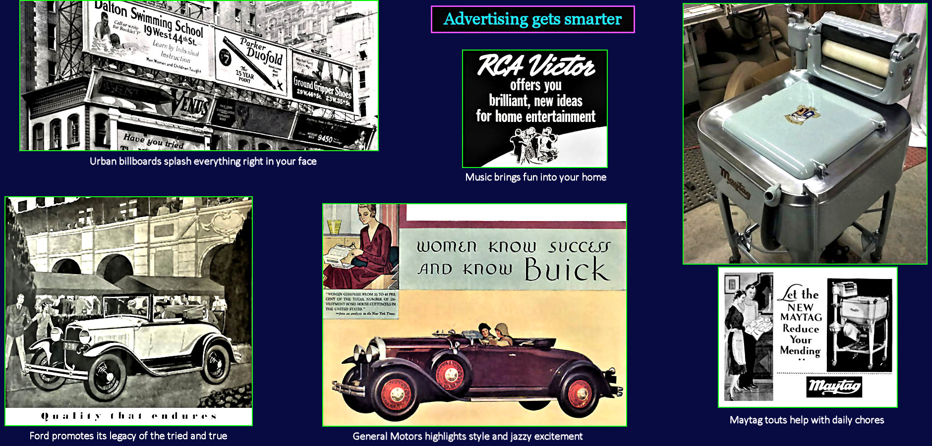 Advertising, 1930